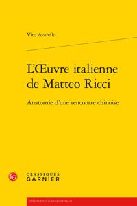 L'Oeuvre Italienne de Matteo Ricci