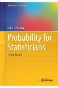 Probability for Statisticians