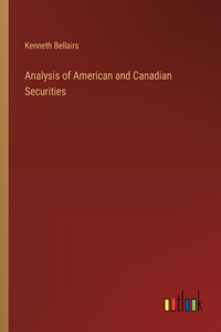 Analysis of American and Canadian Securities