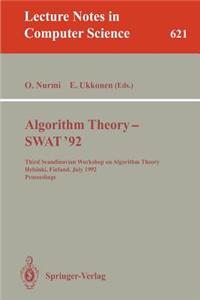 Algorithm Theory - Swat '92