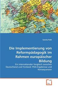 Implementierung von Reformpädagogik im Rahmen europäischer Bildung
