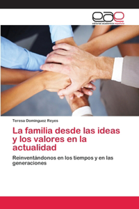 familia desde las ideas y los valores en la actualidad