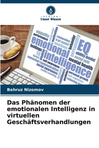 Phänomen der emotionalen Intelligenz in virtuellen Geschäftsverhandlungen