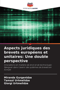 Aspects juridiques des brevets européens et unitaires
