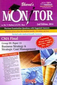 Monitor For Cma Final, Group Iii: Paper 15: Business Strategy & Strategic Cost Management