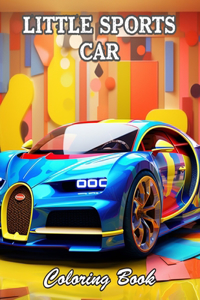 Little Sports Car Coloring Book