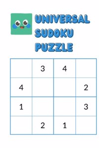 Universal sudoku puzzle: A sudoku puzzle book for everyone