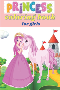 princess coloring book for girls