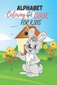 Alphabet coloring book for kids