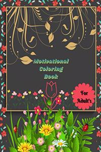 Motivational Coloring Book For Adults