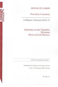1st report of session 2012-13