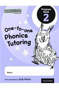 Read Write Inc. Phonics: One-to-one Phonics Tutoring Progress Book 2 Pack of 5