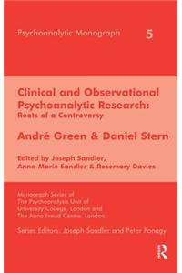 Clinical and Observational Psychoanalytic Research