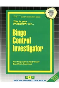 Bingo Control Investigator
