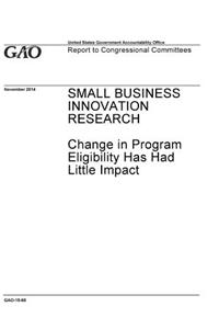 Small Business Innovation Research