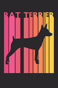 Vintage Rat Terrier Notebook - Gift for Rat Terrier Lovers - Rat Terrier Journal