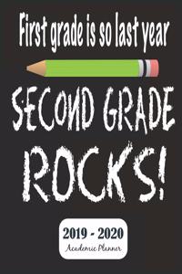 Second Grade Rocks 2019 - 2020 Academic Planner