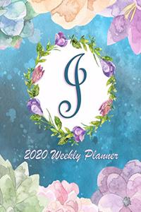 J - 2020 Weekly Planner