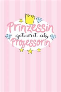 Prinzessin getarn als Professorin
