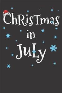 Christmas In July Notebook