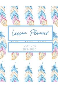 Lesson Planner July-June 2019-2020