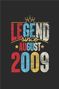 Legend Since August 2009