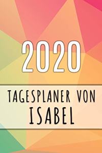 2020 Tagesplaner von Isabel