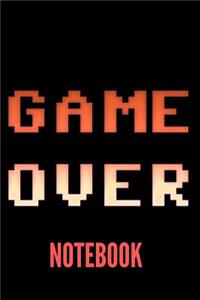 Game Over Notebook