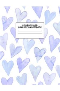 College Ruled Composition Notebook