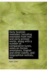 Early Scottish Melodies