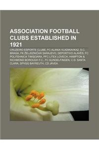 Association Football Clubs Established in 1921