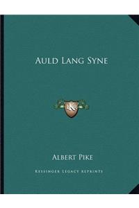 Auld Lang Syne