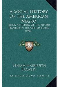 A Social History Of The American Negro