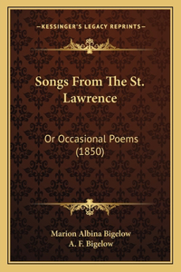 Songs From The St. Lawrence