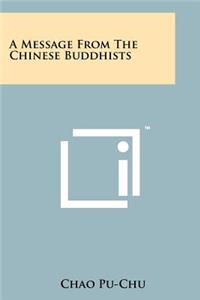 Message from the Chinese Buddhists
