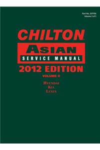 Chilton Asian Service Manual