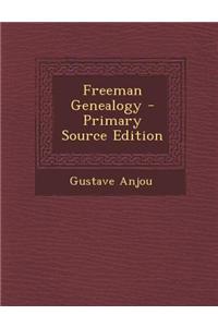 Freeman Genealogy