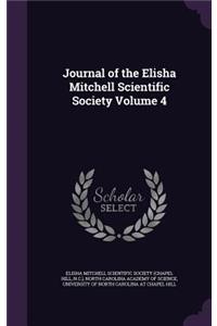 Journal of the Elisha Mitchell Scientific Society Volume 4