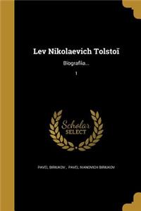 Lev Nikolaevich Tolstoĭ