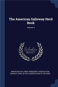 The American Galloway Herd Book; Volume 4