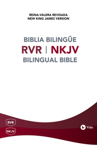 NKJV/RVR, Bilingual Bible, Softcover / NKJV/RVR Biblia Bilingue, Tapa Rustica