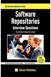 Software Repositories Interview Questions You'll Most Likely Be Asked