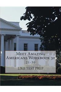 Meet Amazing Americans Workbook 30