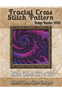 Fractal Cross Stitch Pattern