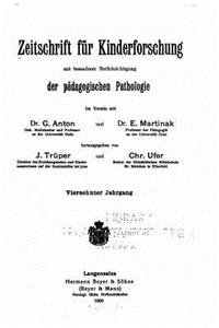 Zeitschrift für Kinderforschung