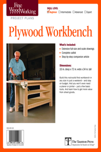 Fine Woodworking's Plywood Workbench Plan