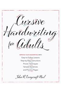 Cursive Handwriting for Adults