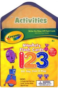 Crayola Number Flash Cards