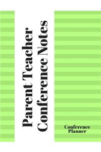 Parent Teacher Conference Notes Conference Planner