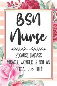 BSN Nurse